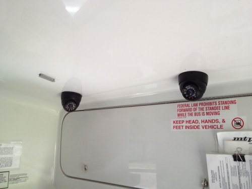onboard video recorder surveillance camera system twin cameras 3
