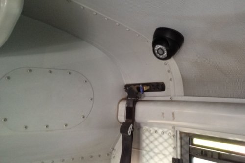 public school bus bully security camera system lift camera